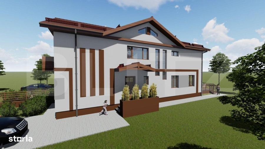 Duplex 4 camere, 140 mp utili, suprafata teren 300 mp, Giroc - 3