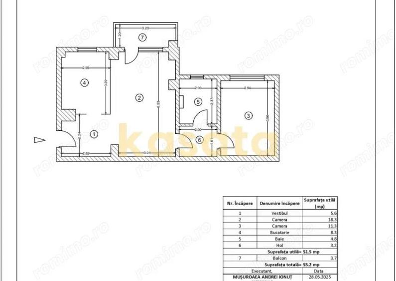 OPORTUNITATE | APARTAMENT 2 CAMERE | IANCULUI | BLOC 1983 - 4