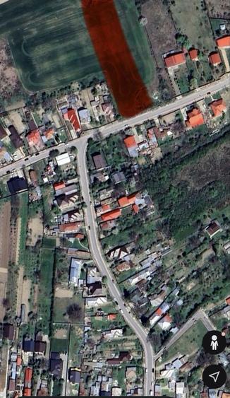 Teren intravilan 3600 mp str 1 Mai Bolintin Vale utilitati front 36 m - 4