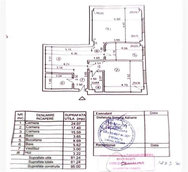 3 CAMERE + CURTE SI LOC PARCARE SECTOR 1 CHITILEI MALL COLOSSEUM - 30