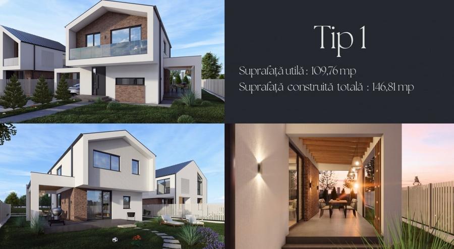 *Vila Bucium-Visan* - 650mp teren - *toate utilitatile* - 2