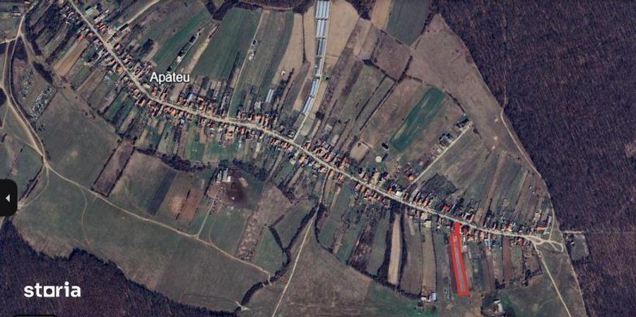 Teren intravilan Apateu 4100 mp - 3