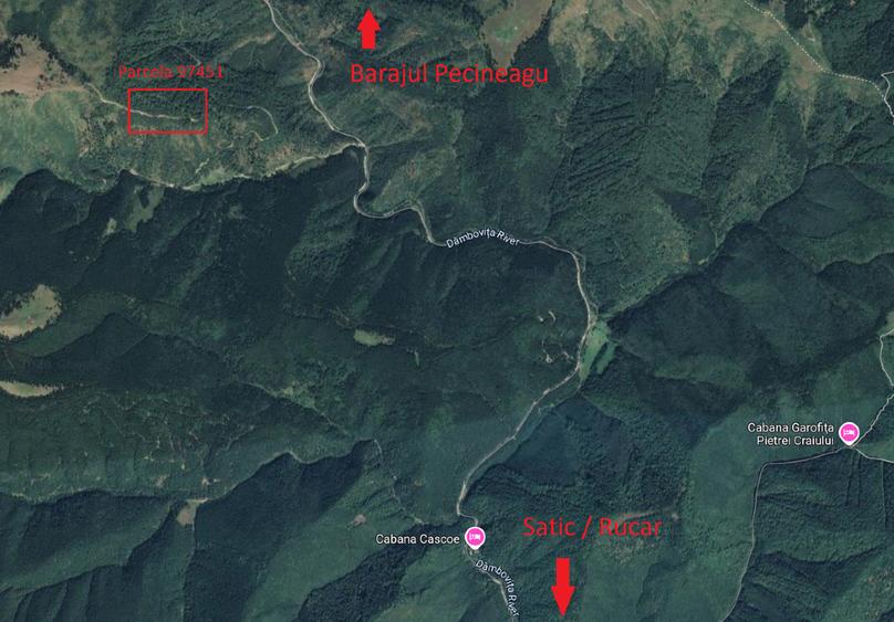 Vand padure 5 ha, Satic, Rucar-Bran - 4