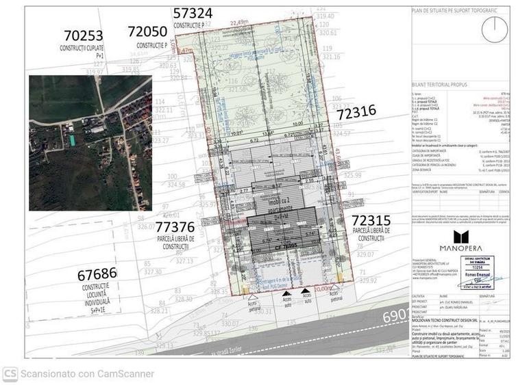 Vand teren cu proiect pt un duplex in zona Planoarelor. - 3