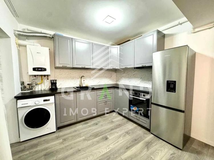 Apartament cu 2 camere semidecomandat, mobilat în Dâmbul Rotund