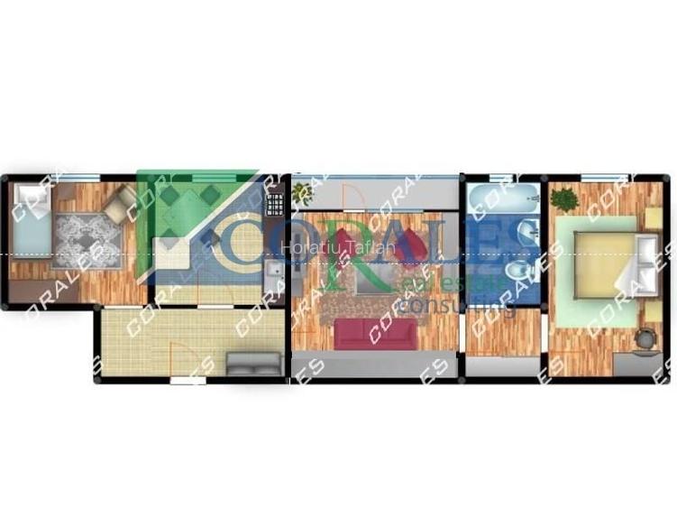 3 camere, model mare, langa Iulius Town. ETAJ 1. contor separat de gaz.