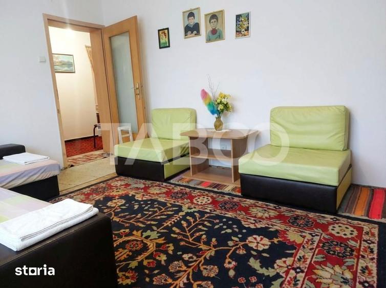 Apartament cu 2 camere decomandat, mobilat în Central