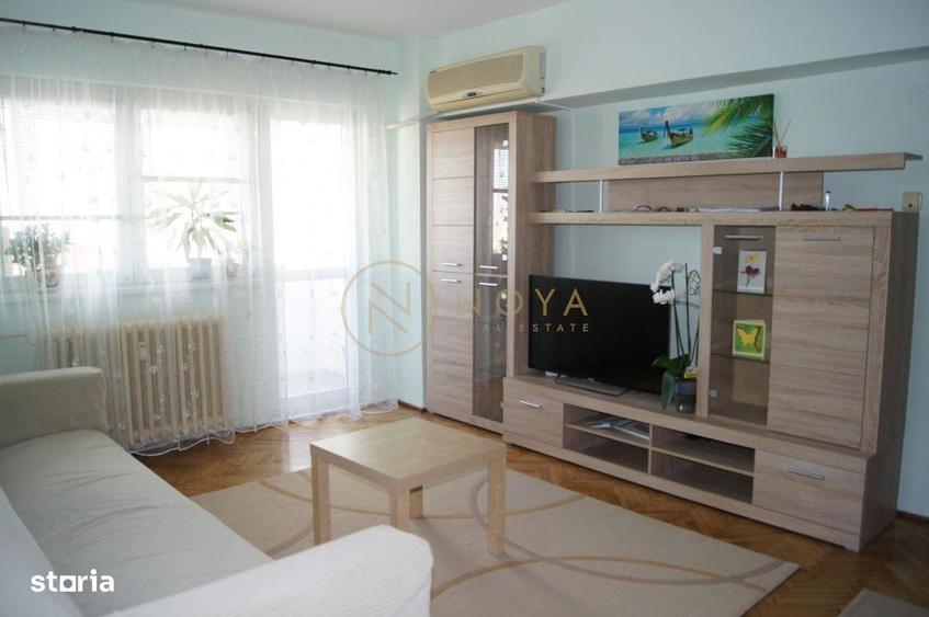 Apartament cu 3 camere, mobilat în Grivița