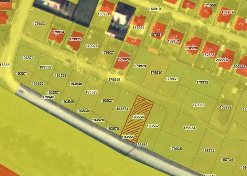 Teren intravilan Oradea Episcopia 572 mp dublu front utilitati - 3