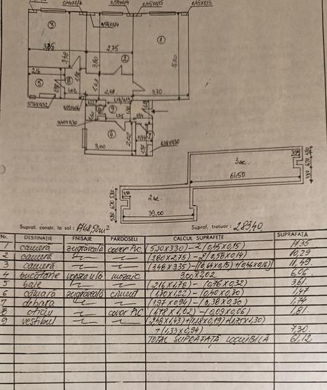 5 minute până la metrou C-tin Brancusi | 3 camere decomandat - 1