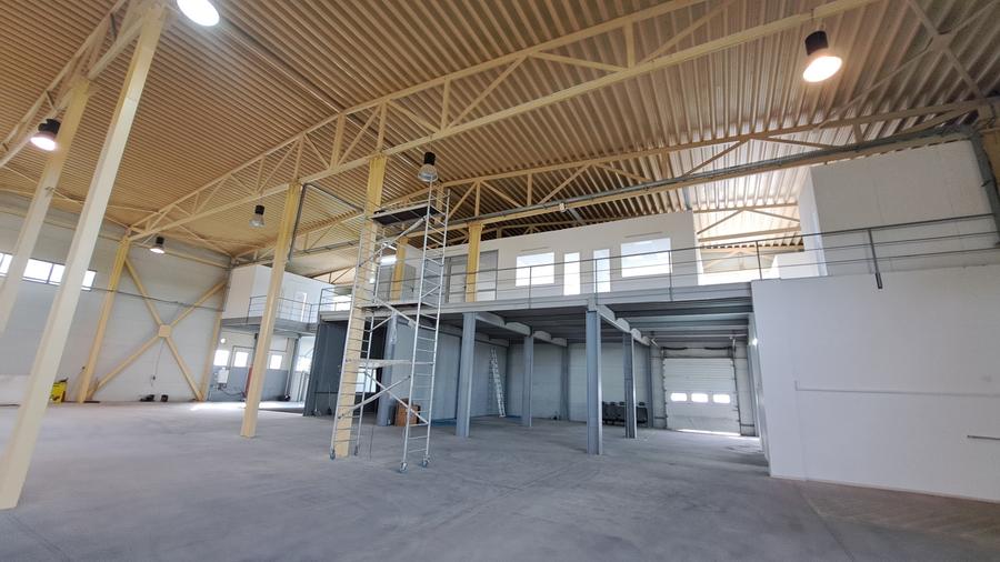 HALA DEPOZITARE CU ETAJ PARTIAL PENTRU BIROURI AMPLASAMENT: OTOPENI - 46