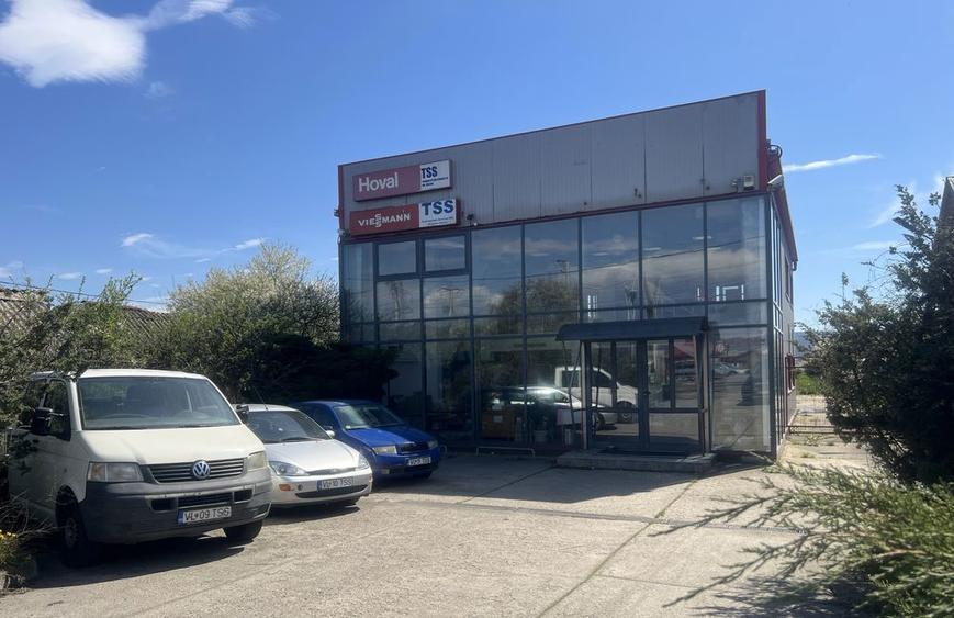 Hala Showroom+Service Raureni 4 benzi 300mp plus curte betonata - 5