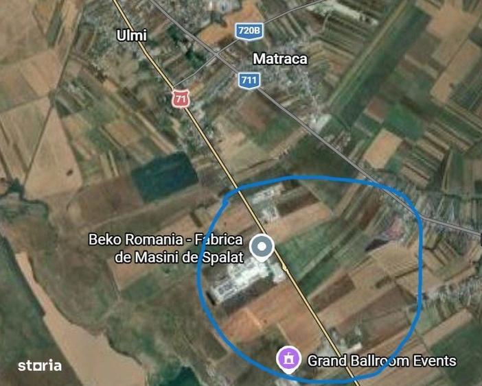 Oferta - teren industrial 9,9ha - langa Targoviste, Beko/Arctic - 2