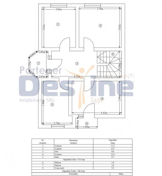 Bucium - Casa individuala P+M 183 mp + TEREN 820mp - 5