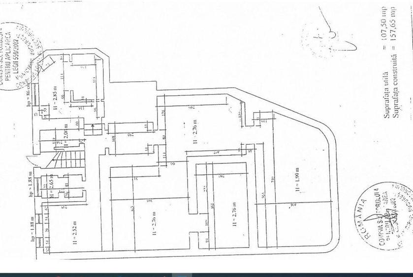 Zona Unirii Carol  stradal  S+P +1+M 370 mp de Vanzare - 7