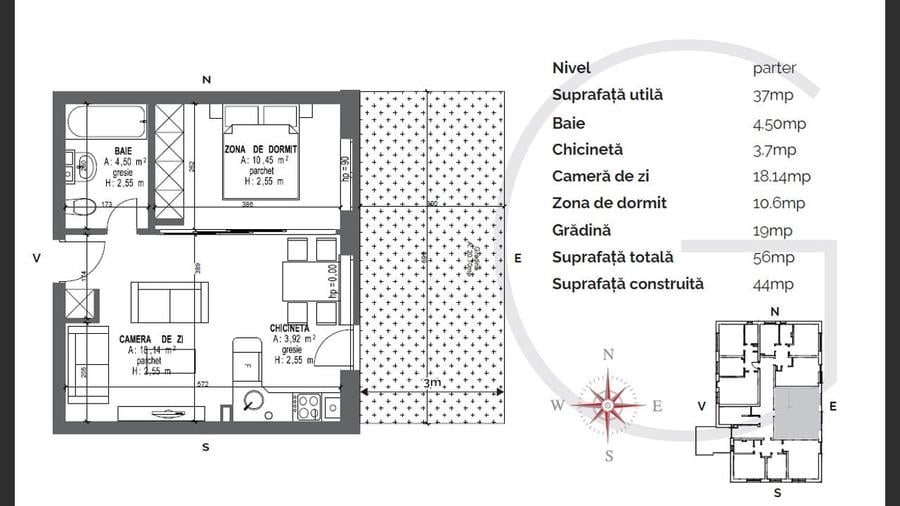 Comision 0% I Studio +gradina I Pret cu TVA inclus I Vila C7 - 4