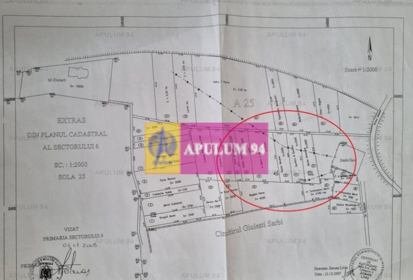 Teren Sectorul 6 - Giulesti Sarbi- Artera Drumul Sabareni - 1