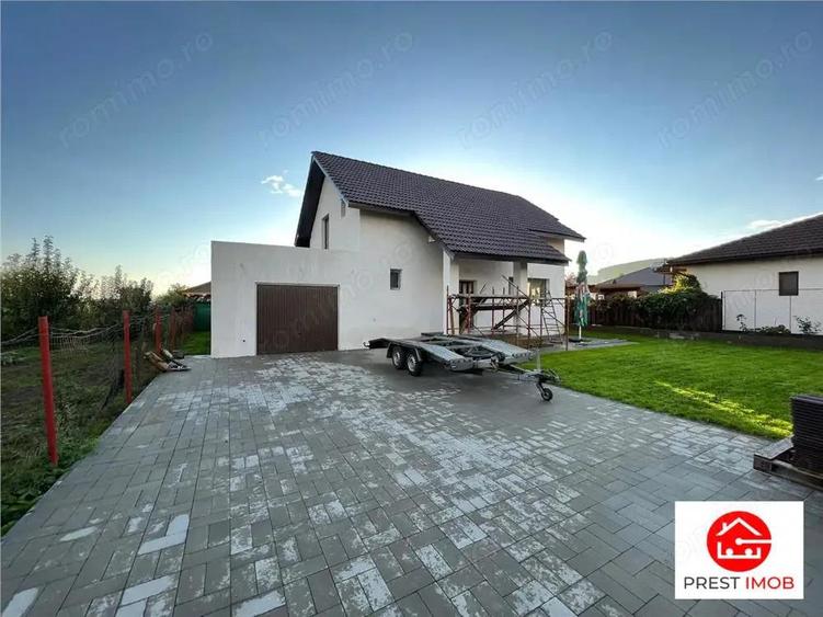 Casa standarde ridicate, la cheie , 4 + camere, cu garaj atasat de casa si 410 mp teren, Sancraiul - 2