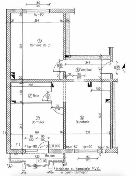 Vanzare apartament 2 camere transformat in 3, Nerva Traian, Timpuri Noi - 1