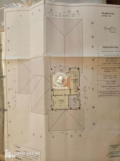 Vila 5 camere la rosu 203 mp utili, teren 800 mp Valea Lupului, Iasi - 3