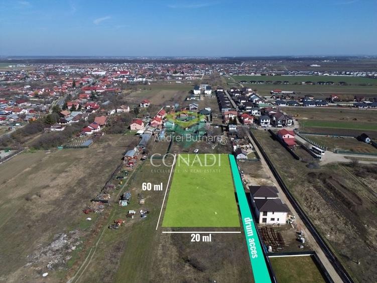 Teren Corbeanca - Tamasi - 1.163 mp