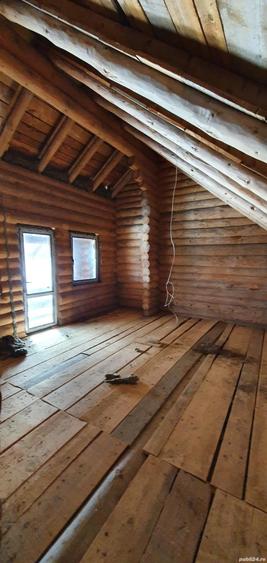 Ocazie! Vand cabana de bustean masiv in sat Pestera, com Moieciu, Brasov - 6