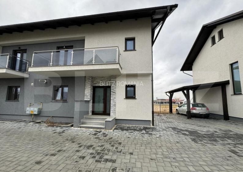 Duplex, semifinisat, 138mp, Radauti