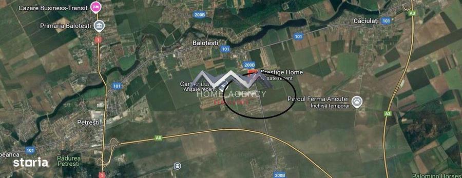 Teren 9700 mp Balote?ti Ideal ansamblu reziden?ial, acces rapid, uti - 2