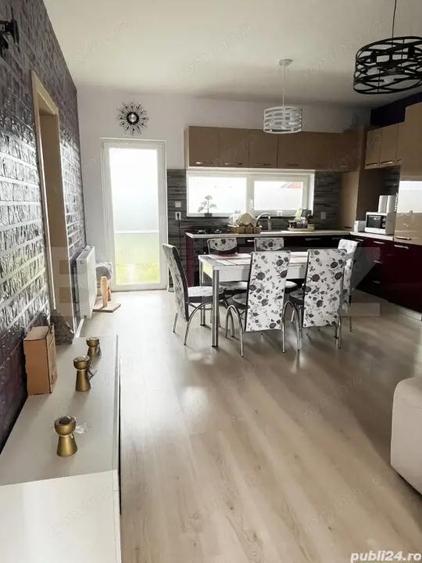 Duplex 3 camere 70mp utili, 250mp teren, complet mobilat utilat Bucovat - 4