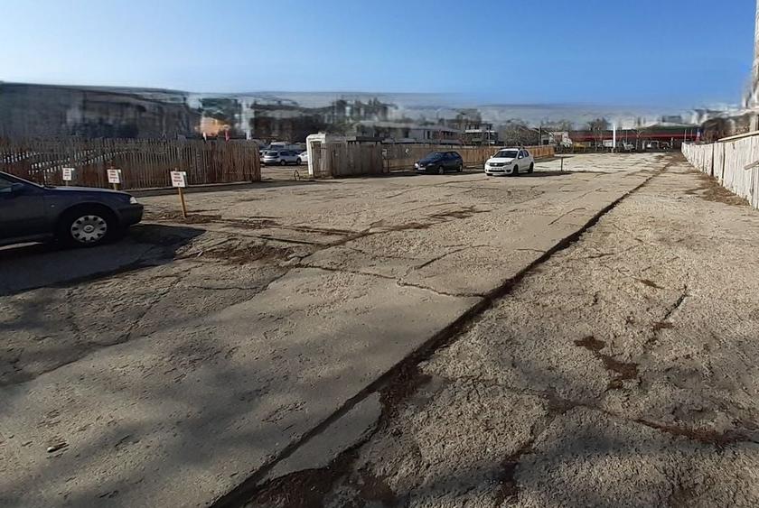 Teren - platforma betonata 850mp, d=18,5m la Fizicienilor - 1