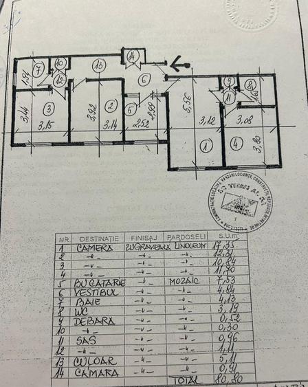 Apartament 4 camere Fizicienilor - 33