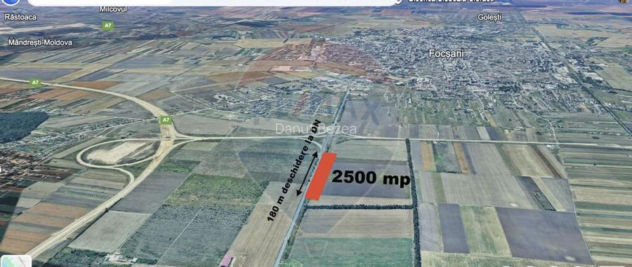 Teren Focsani DN E 85 nod Autostrada Teren Focsani DN E 85 nod Autostrada