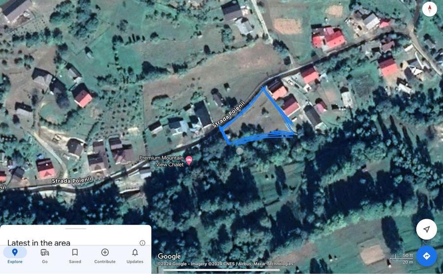 Teren intravilan Valea Poienii - 2