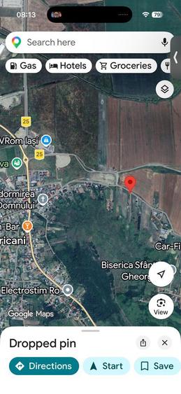 Vand Teren 2100 mp Miroslava Uricani extravilan, persoana fizica - 4