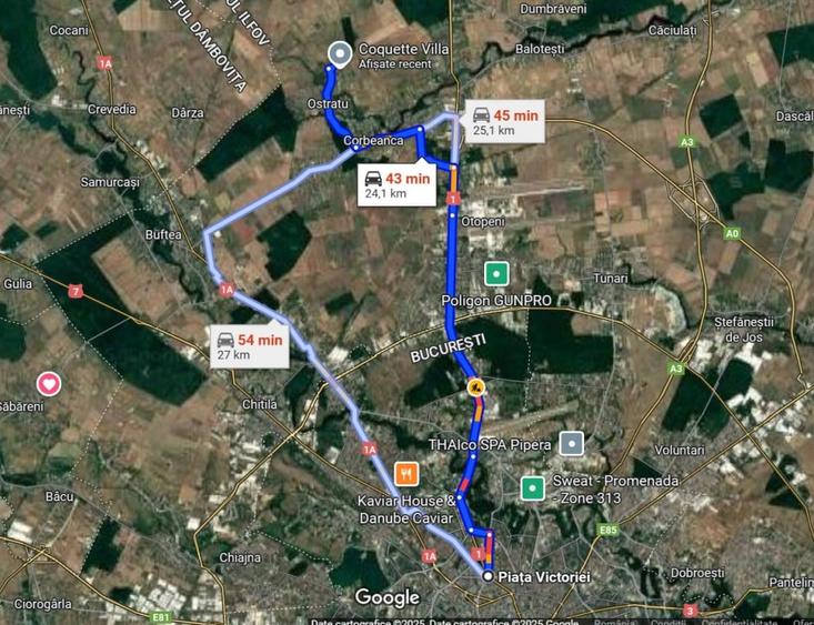 Teren pentru constructie casa în Ostratu-Corbeanca,  utilitati pe teren - 4