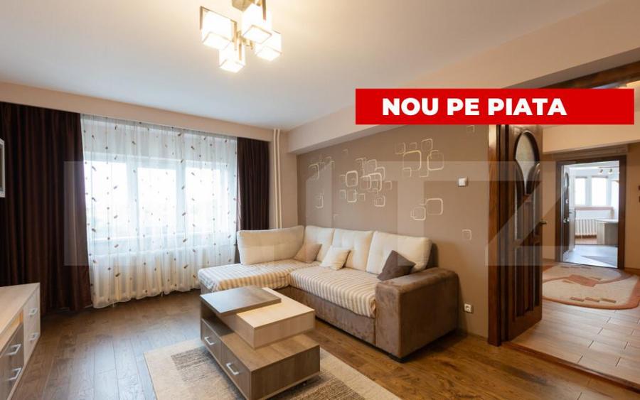 Apartament 3 camere, decomandat, 83 mp, etaj intermediar, zo - 16