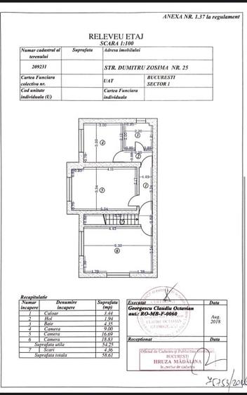 Direct Proprietar - Vila individuala D+P+1,  zona Domenii 160mp - 14