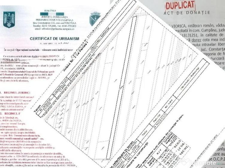 Teren intravilan 1317mp - 1