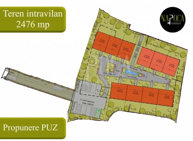 Teren intravilan pentru constructii de vanzare in Gruia, Cluj Napoca - 2