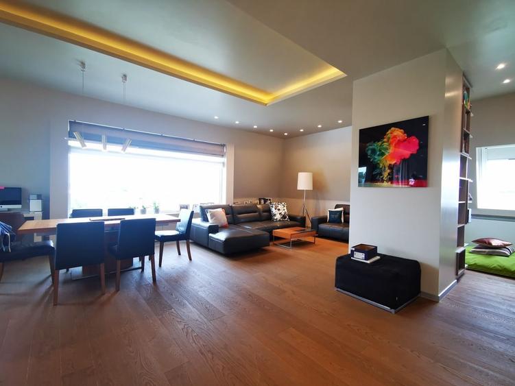 Penthouse  ultrafinisat cu 4 dormitoare, mobilier modern si garaj dublu - 2