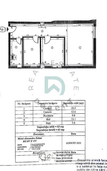 Apartament cu 2 camere decomandat în Exterior Est