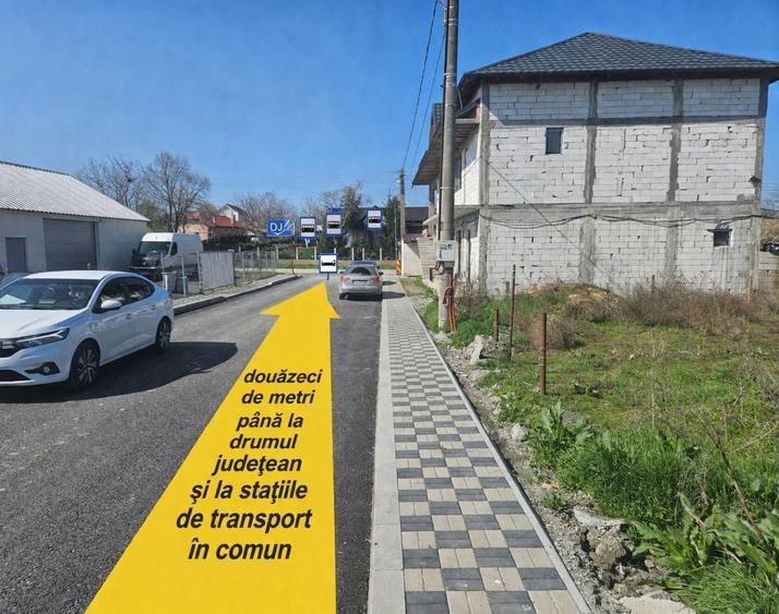Teren de 703 mp, în Valea Dacilor