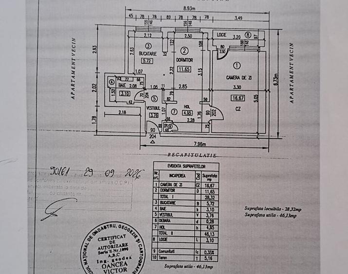 Apartament cu 2 camere semidecomandat, mobilat în Bucur Obor