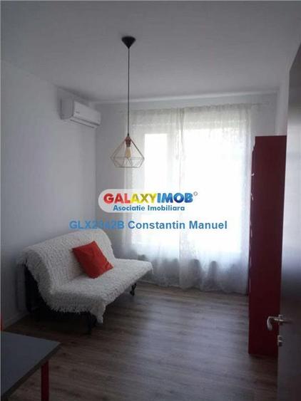 Apartament cu 3 camere decomandat, mobilat în Barbu Văcărescu