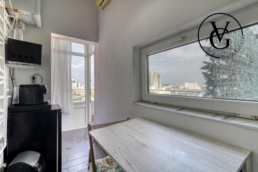 Garsoniera pe Calea Victoriei - Terasa spatioasa - 6