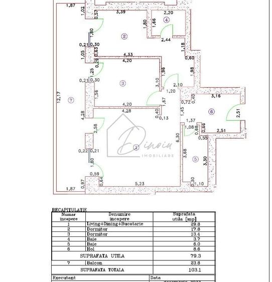 3 camere Cortina 126 Iancu Nicolae I UTILAT MOBILAT I COMISION 0% - 4