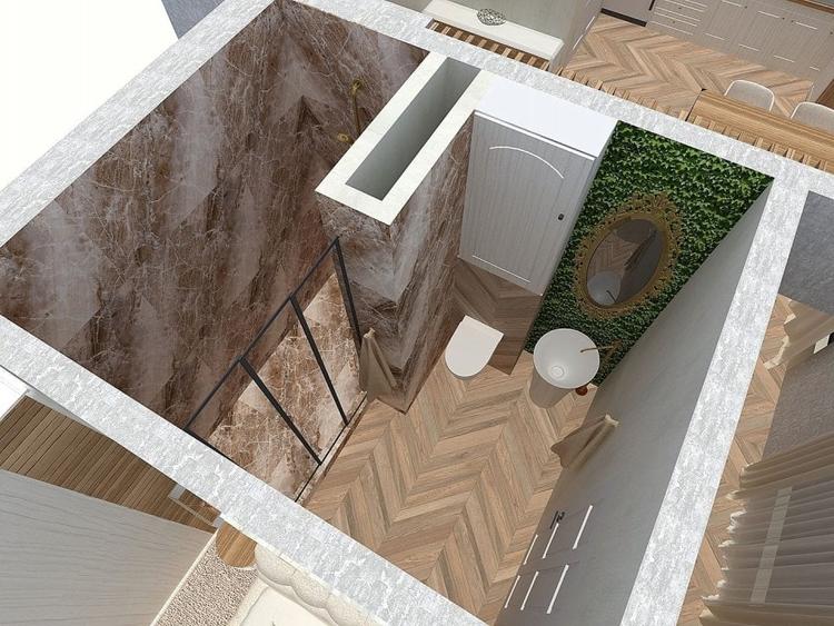 Apartament 2 camere cu terasa 54 mp de vanzare in Complexul Brubus - 4