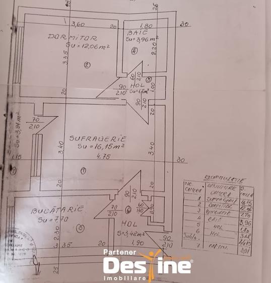 Pascani zona Deal – apartament 2 camere 48 mp, izolat, mobilat si utilat - 8