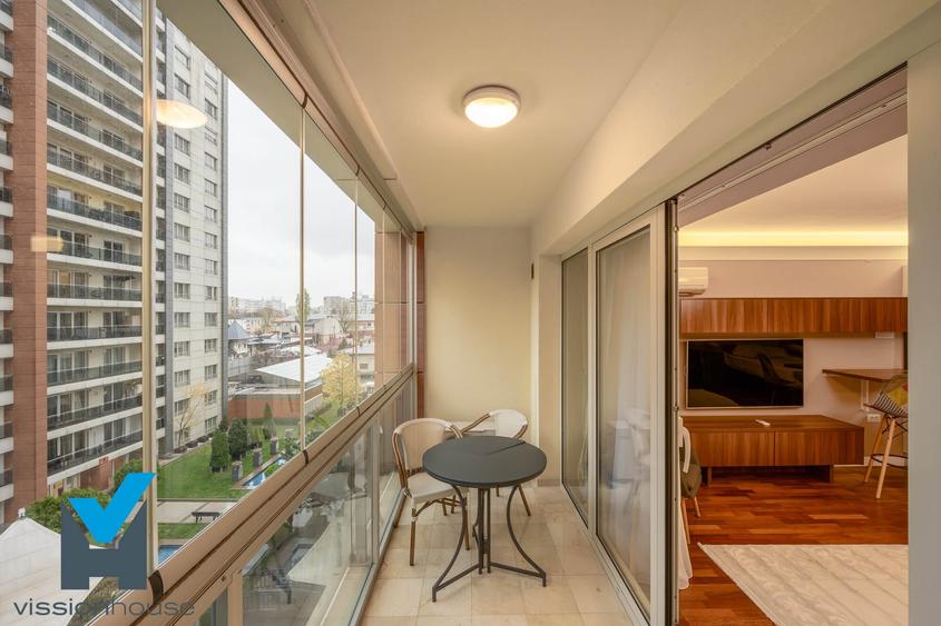 Studio spațios cu balcon generos în InCity – 9 min de metrou Dristor - 10