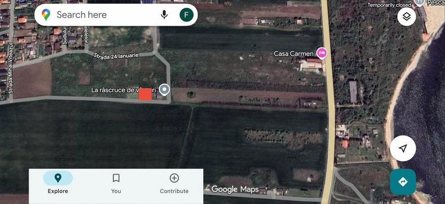 Teren intravilan 2 Mai - Vama Veche - 2